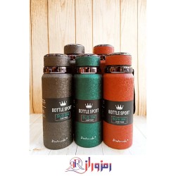 فلاسک طرح چرم DIWANGXIN استیل SUS 305 ظرفیت 1000 میل کد 40112